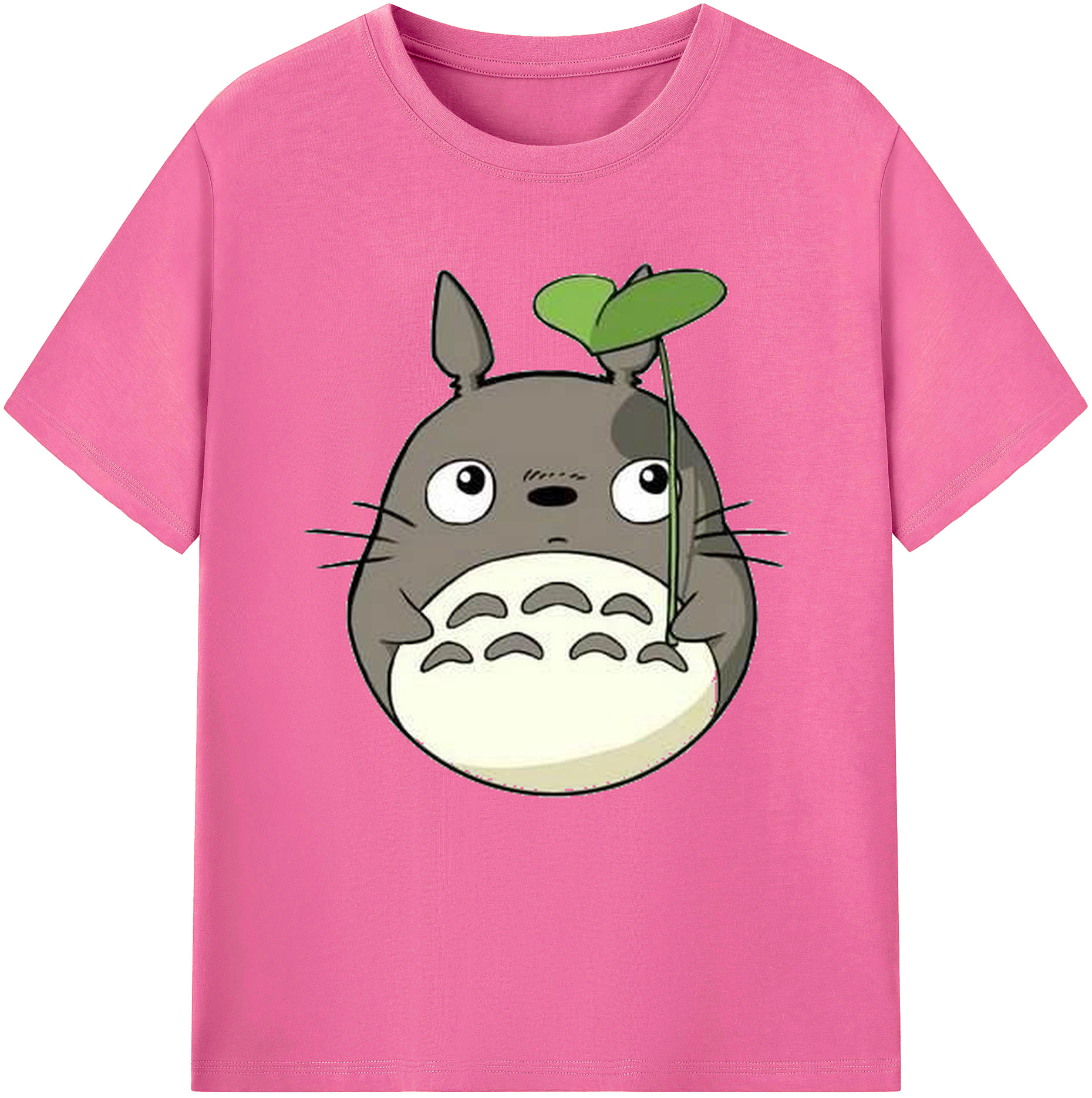 （画像用） となりのトトロ 草壁メイ 草壁サツキ My Neighbor Totoro Satsuki Kusakabe Mei Kusakabe レディースカジュアルプリントTシャツ（綿100％）